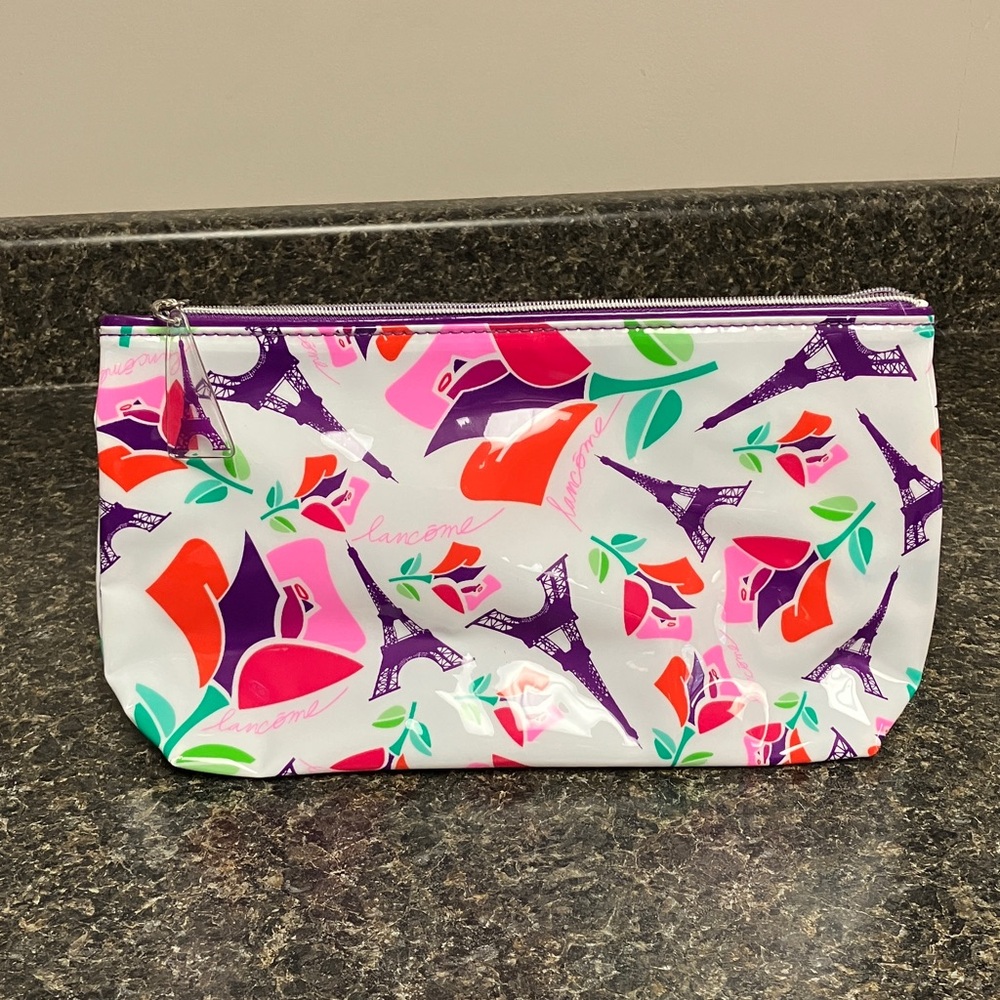 3/$19 ❤️ Lancôme Paris theme cosmetic bag makeup bag